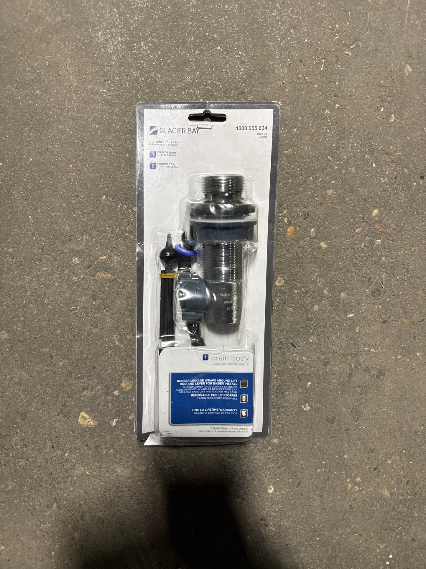 Glacier bay drain body