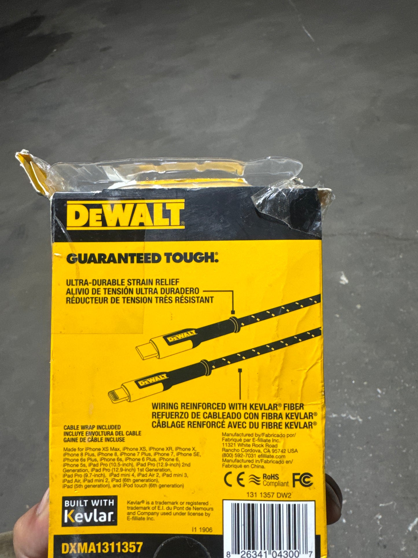 DeWalt 4ft usb-c,4’