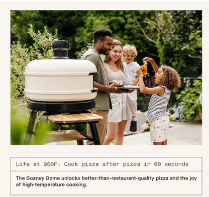 GOZNEY
Dome Propane Outdoor Pizza Oven Cream in White