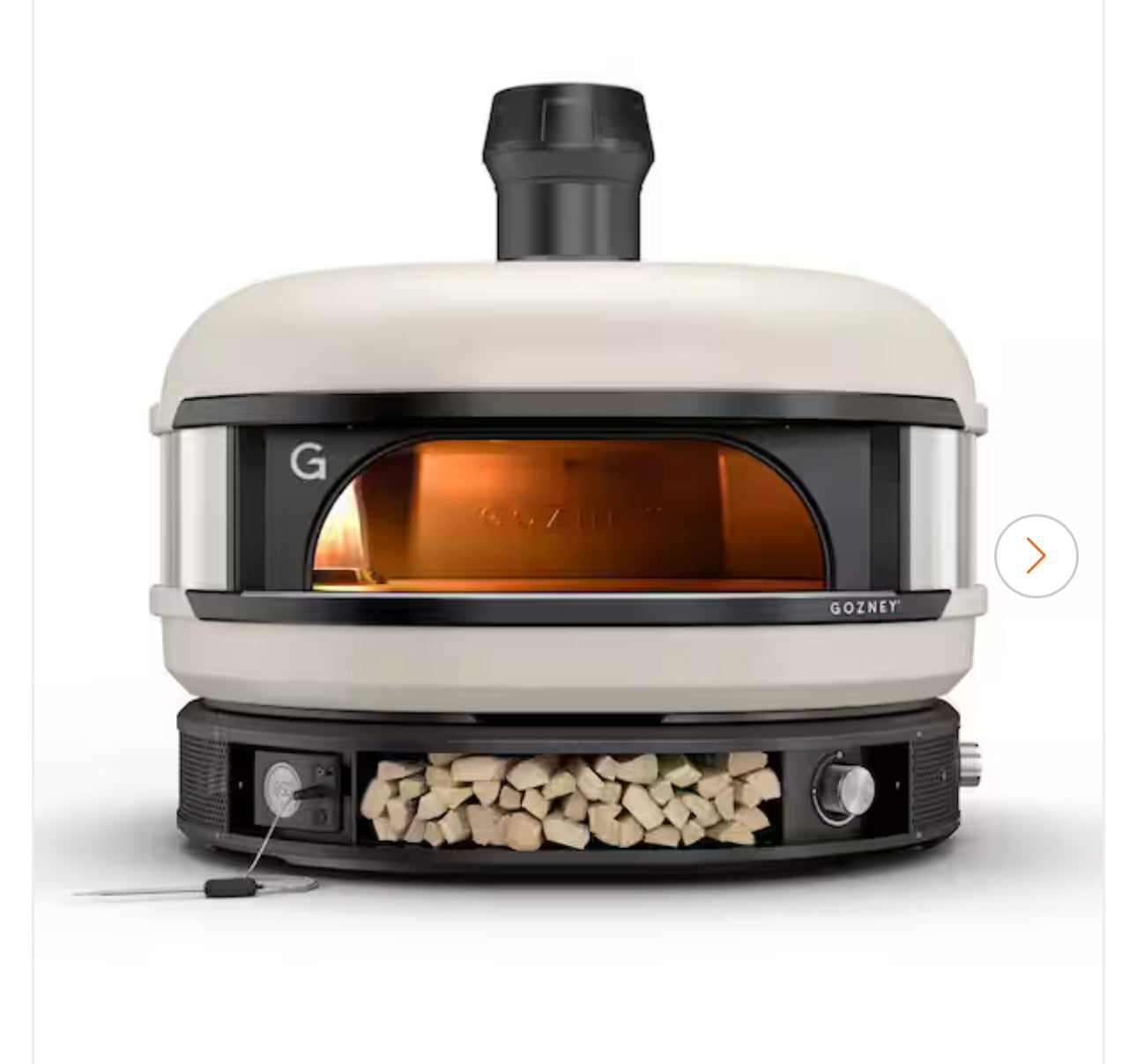 GOZNEY
Dome Propane Outdoor Pizza Oven Cream in White