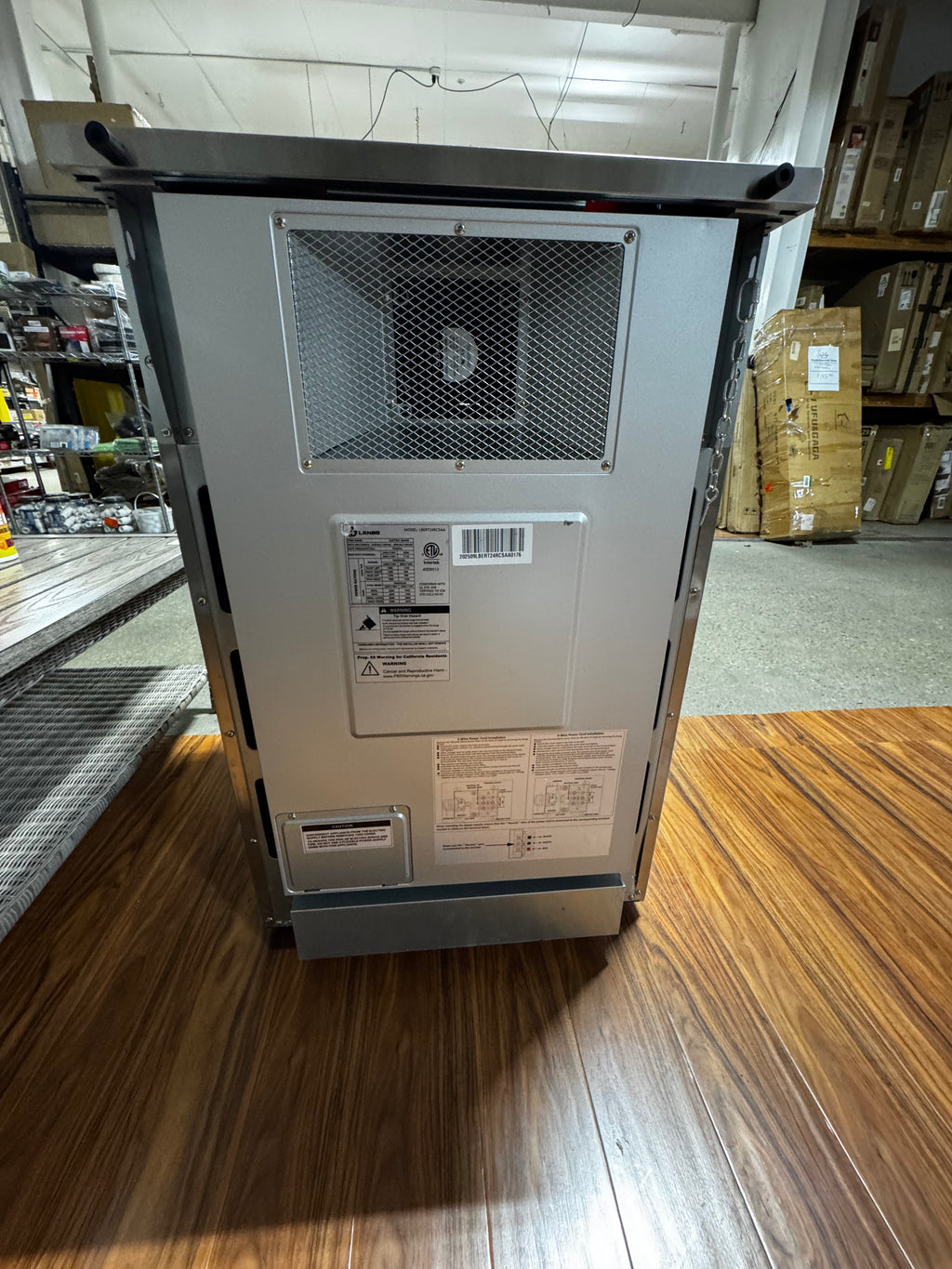 LANBO
24 in. 4 Burner Elements Freestanding Electric Range in Stainless Steel with Air Fry, Rotisserie and True Convection