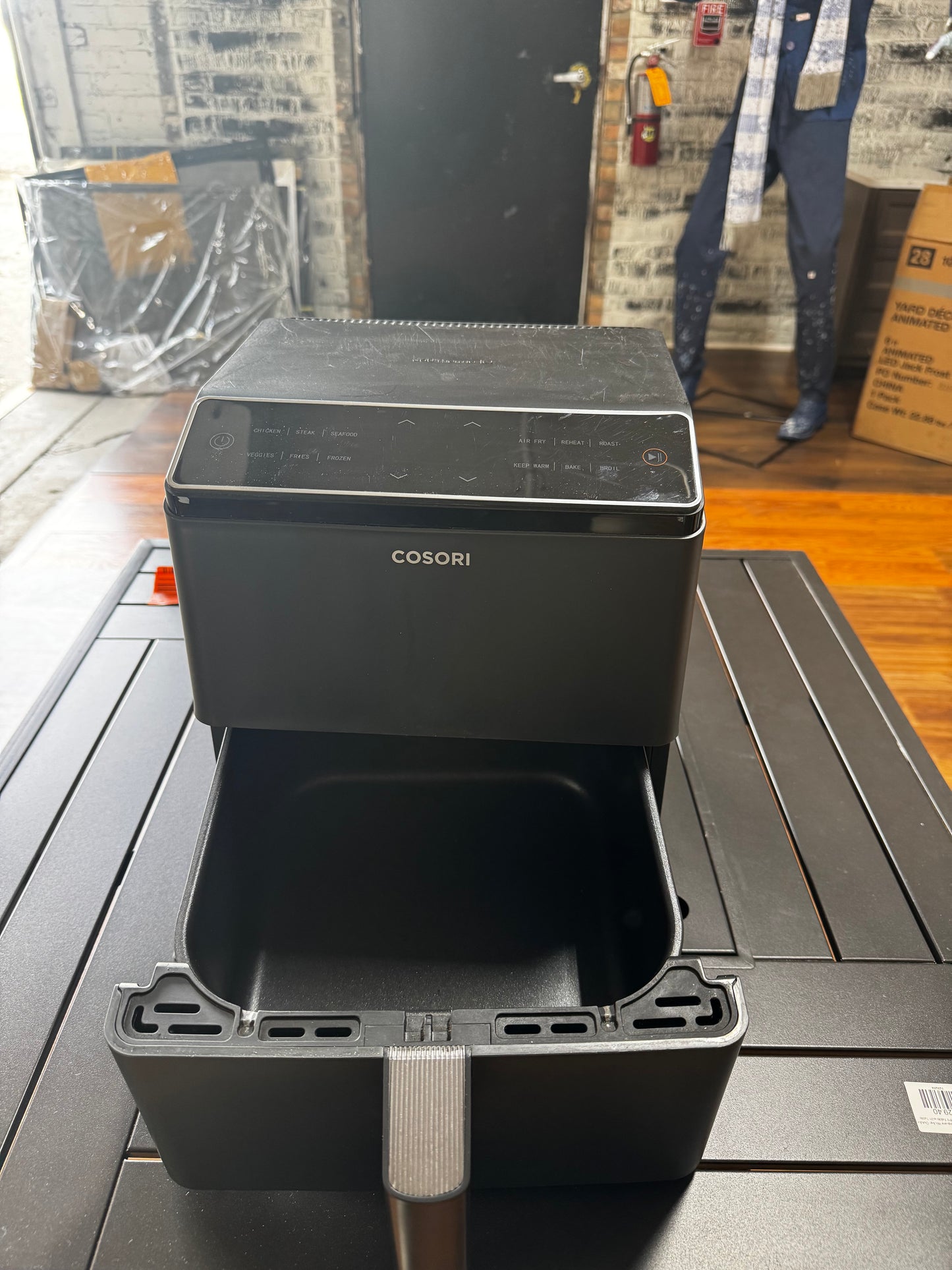 COSORI Dual Blaze 6.8qt Ceramic Coating Smart Air Fryer - Dark Gray Retail - $129.00