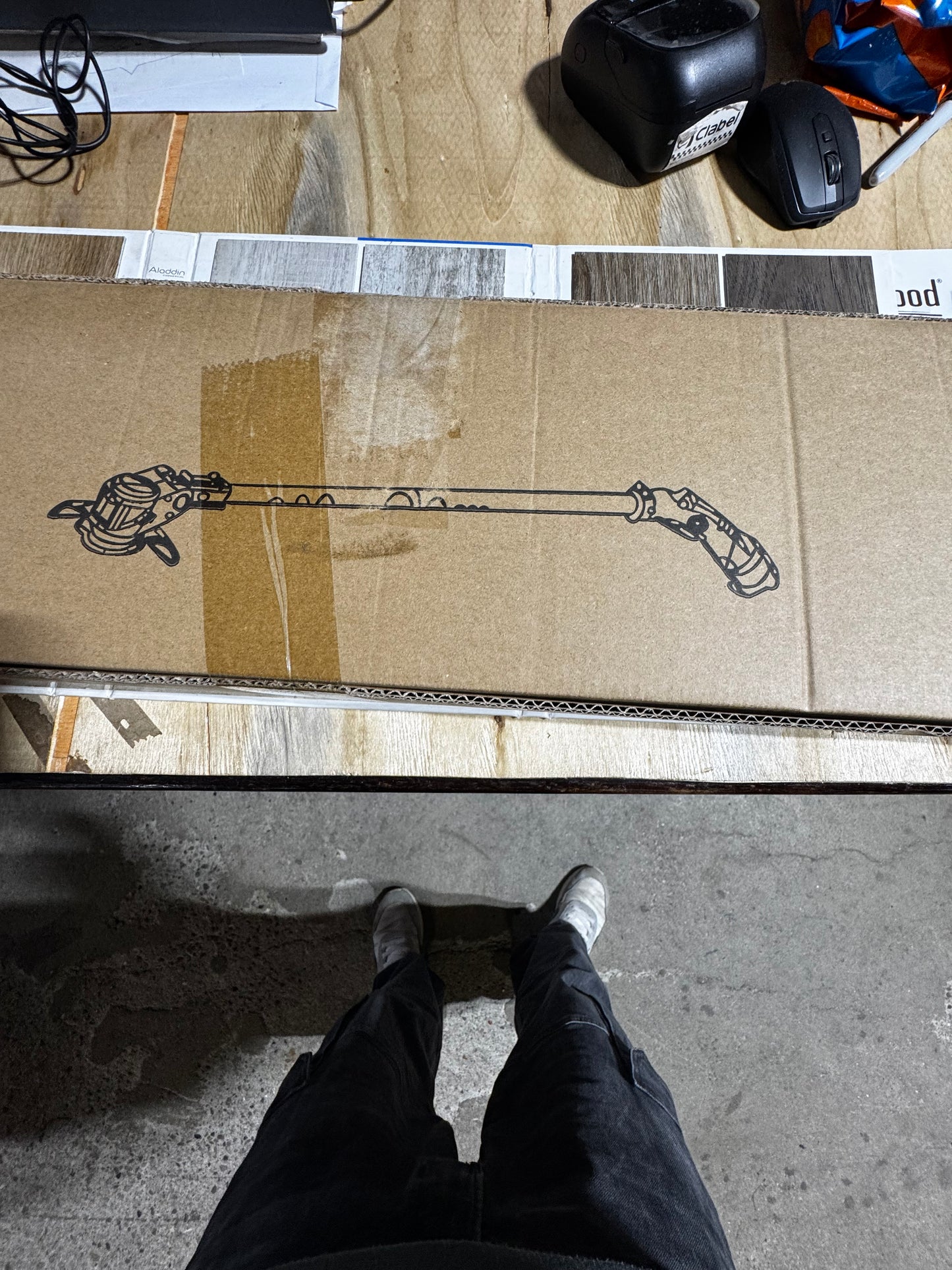 Weed trimmer & edger kit