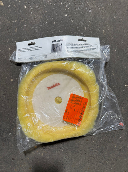 7” wool bonnet polishing hook&loop