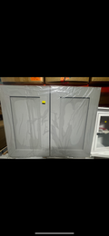 Grey wall cabinet 30x24x12