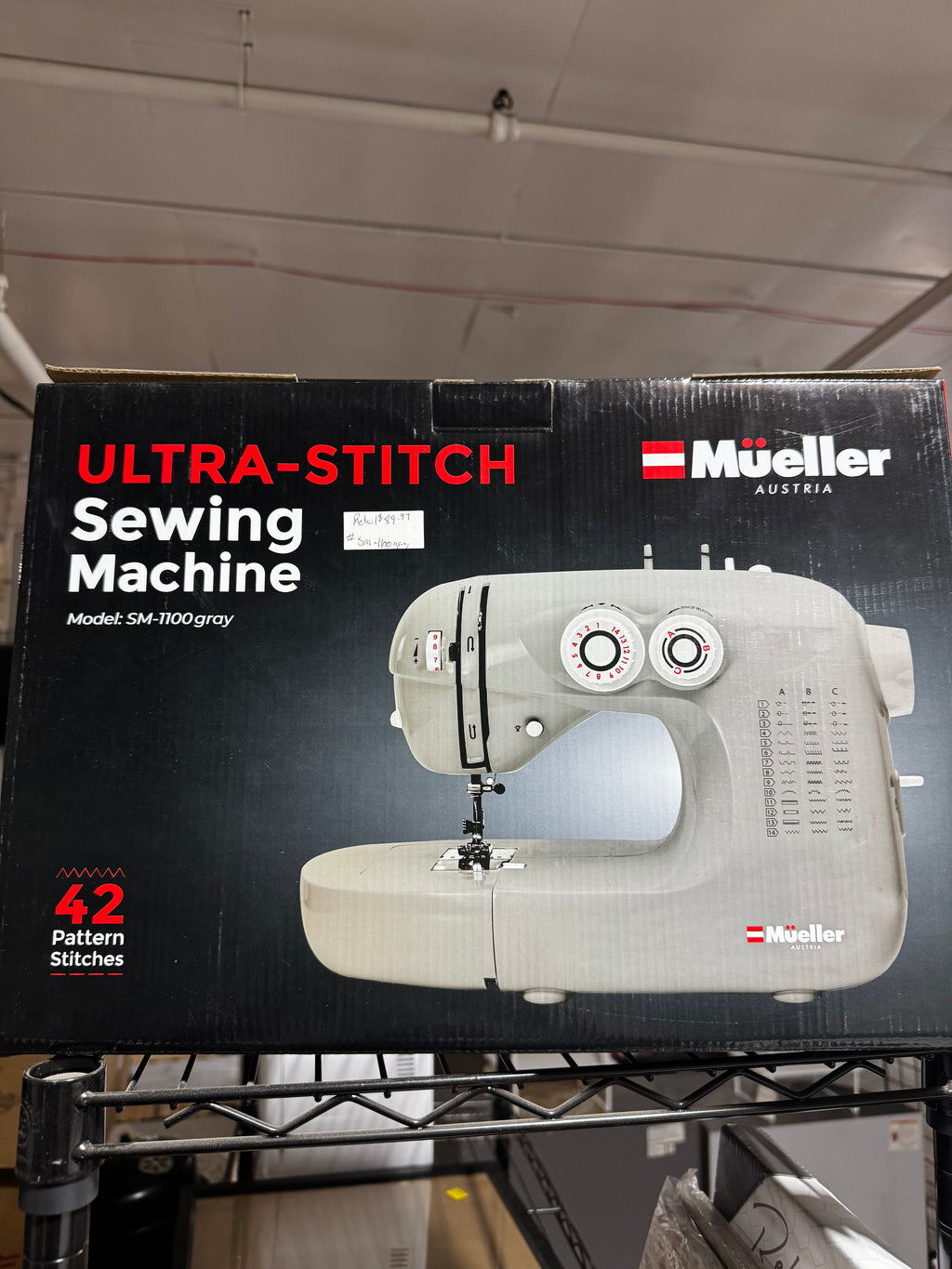 Ultra stitch sewing machine
