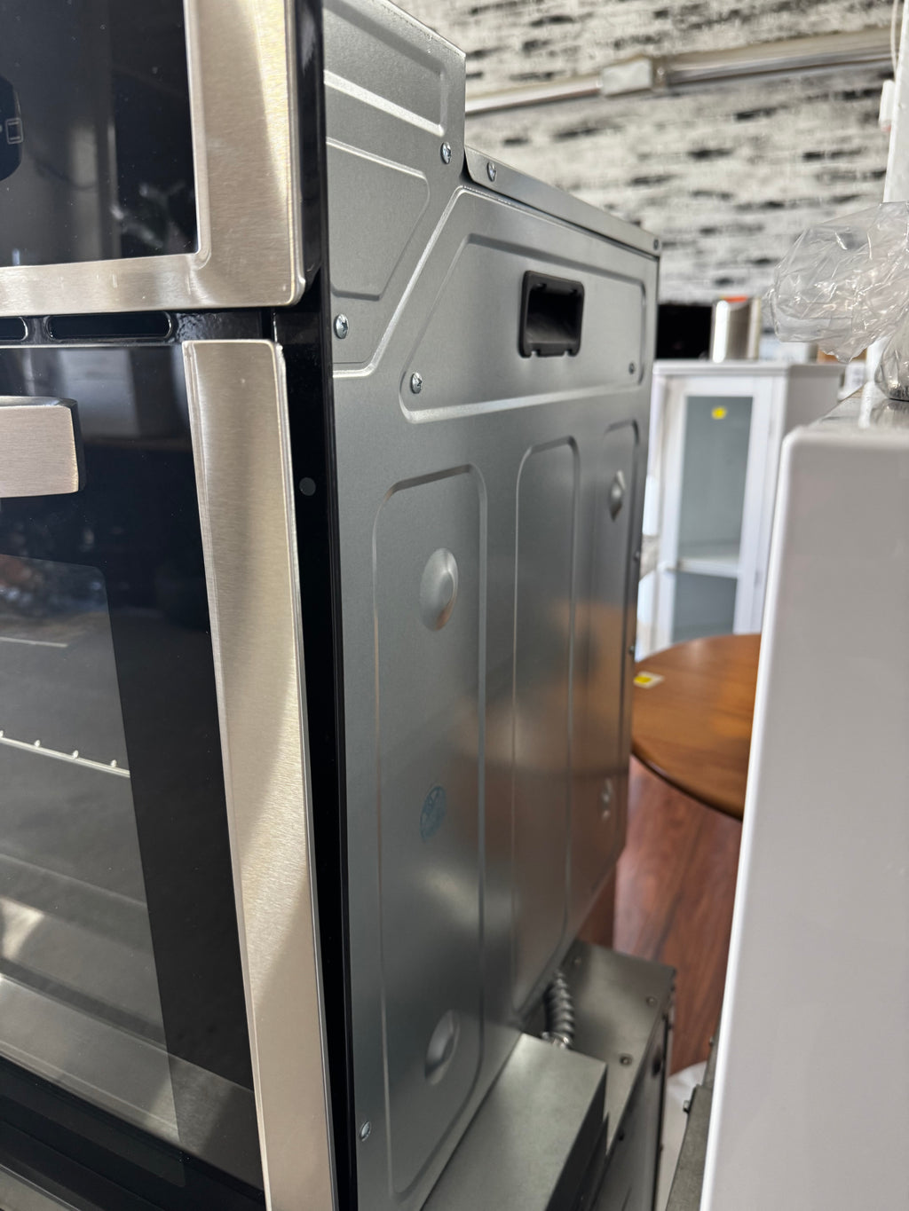 amzchef 24 in. Single Commercial Electric Wall Oven With Convection in. Stainless Steel