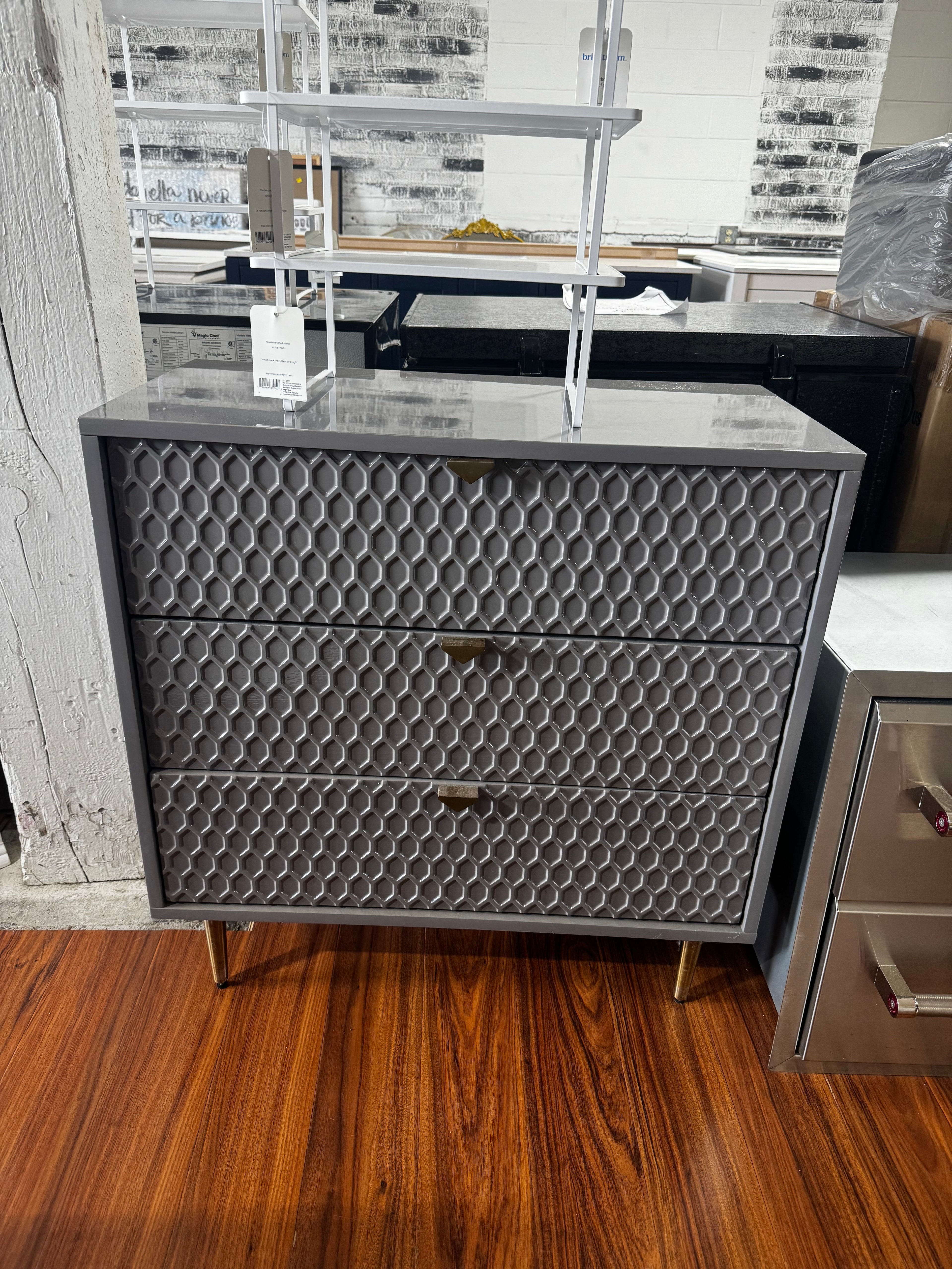Modern 3 Drawer Accent Chest