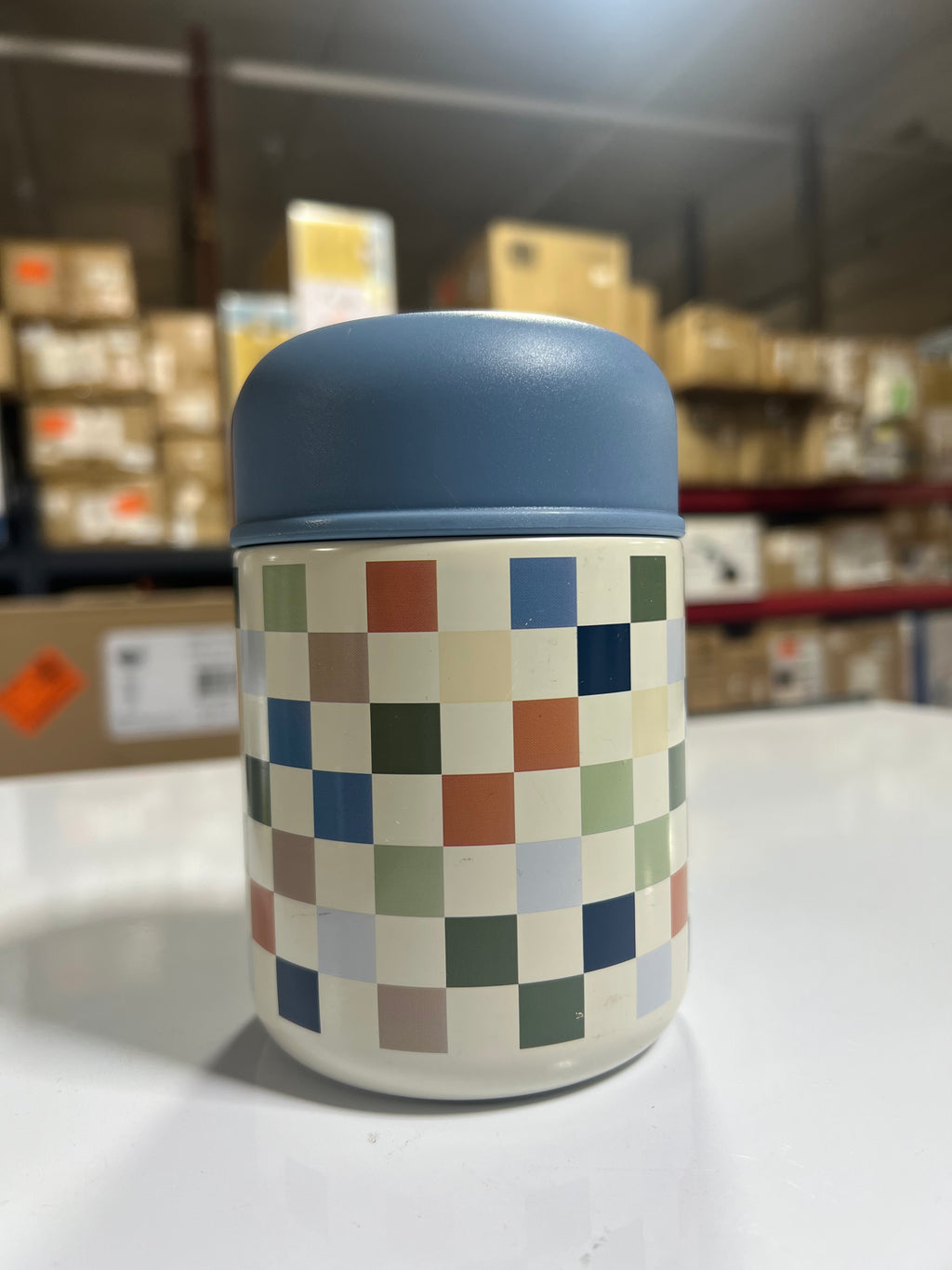 Stainless steel soup container
