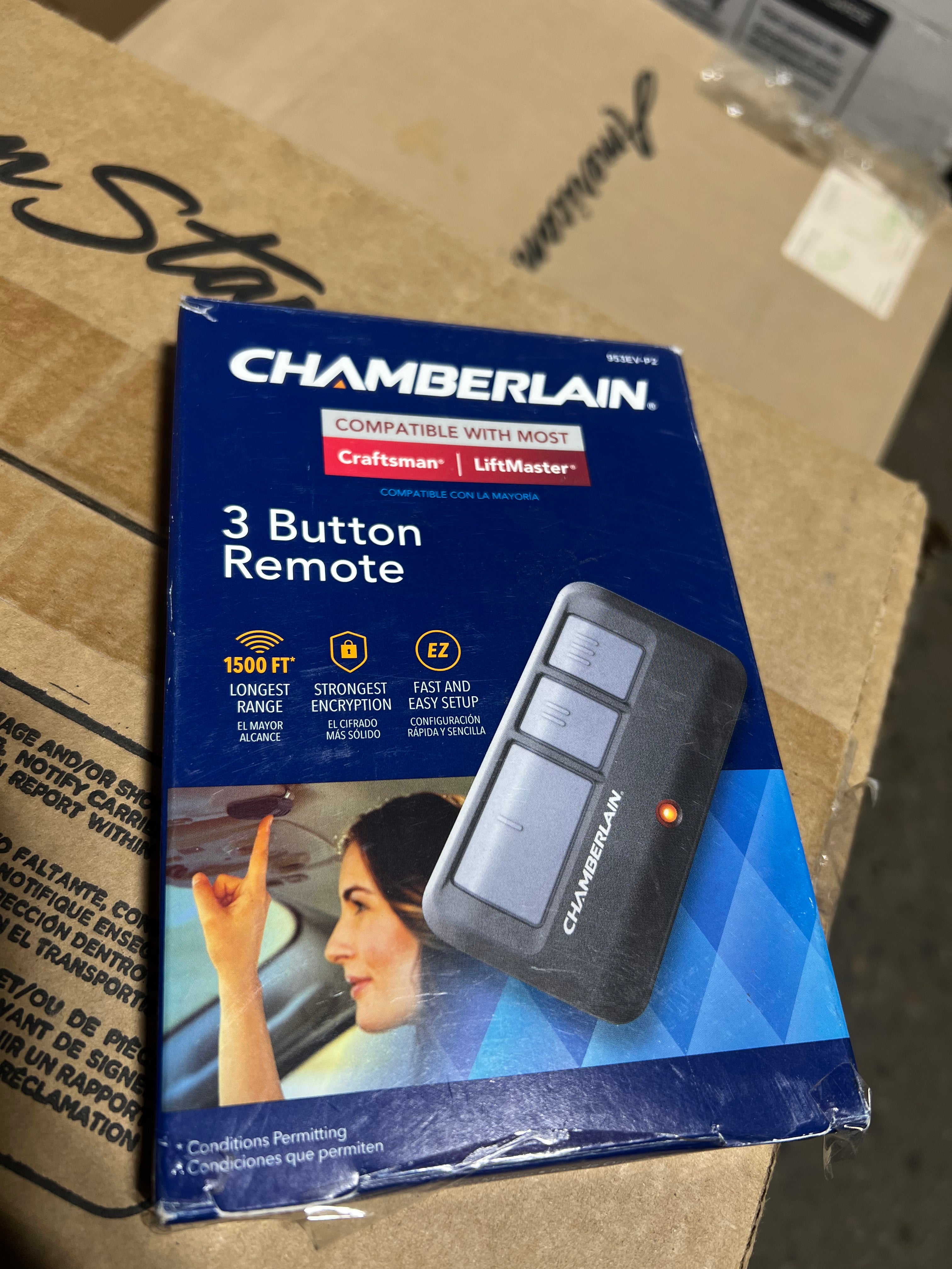 3 button Garage Door Remote