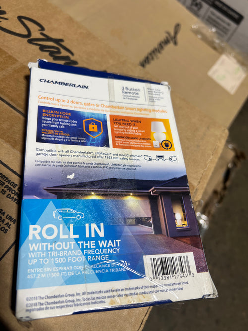 3 button Garage Door Remote