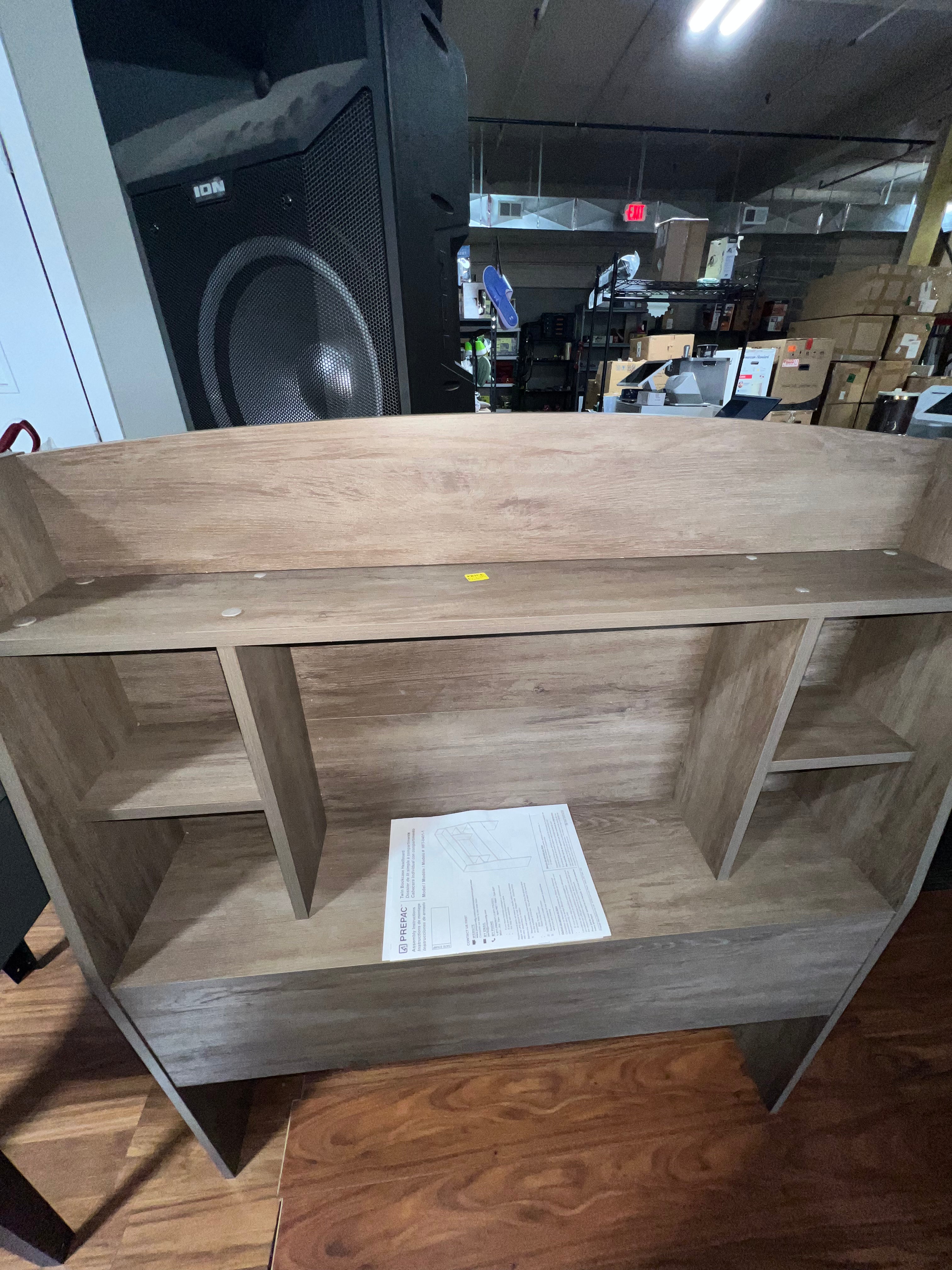 Twin Bookcase Headboard
