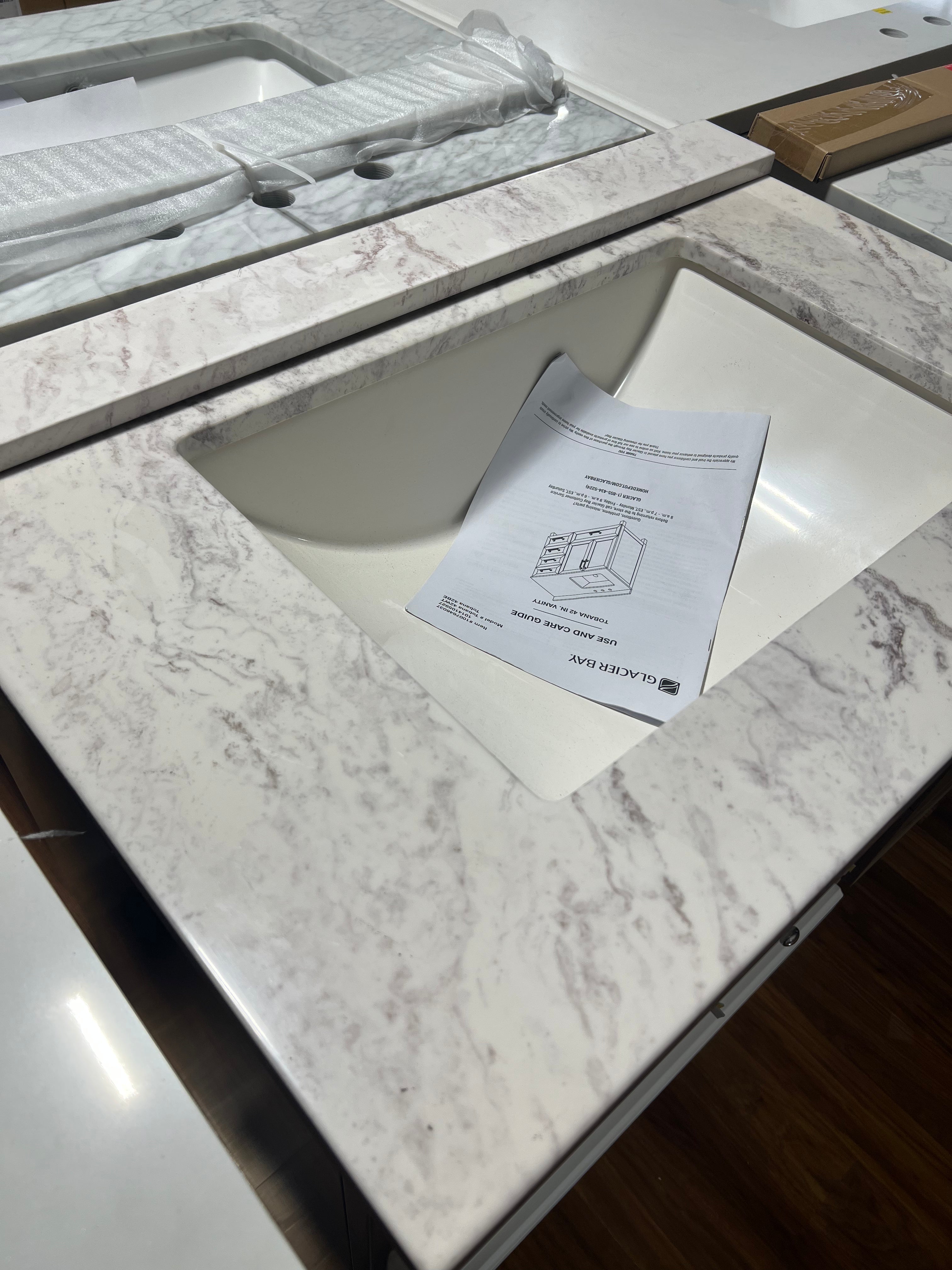 White Bathroom Vanity