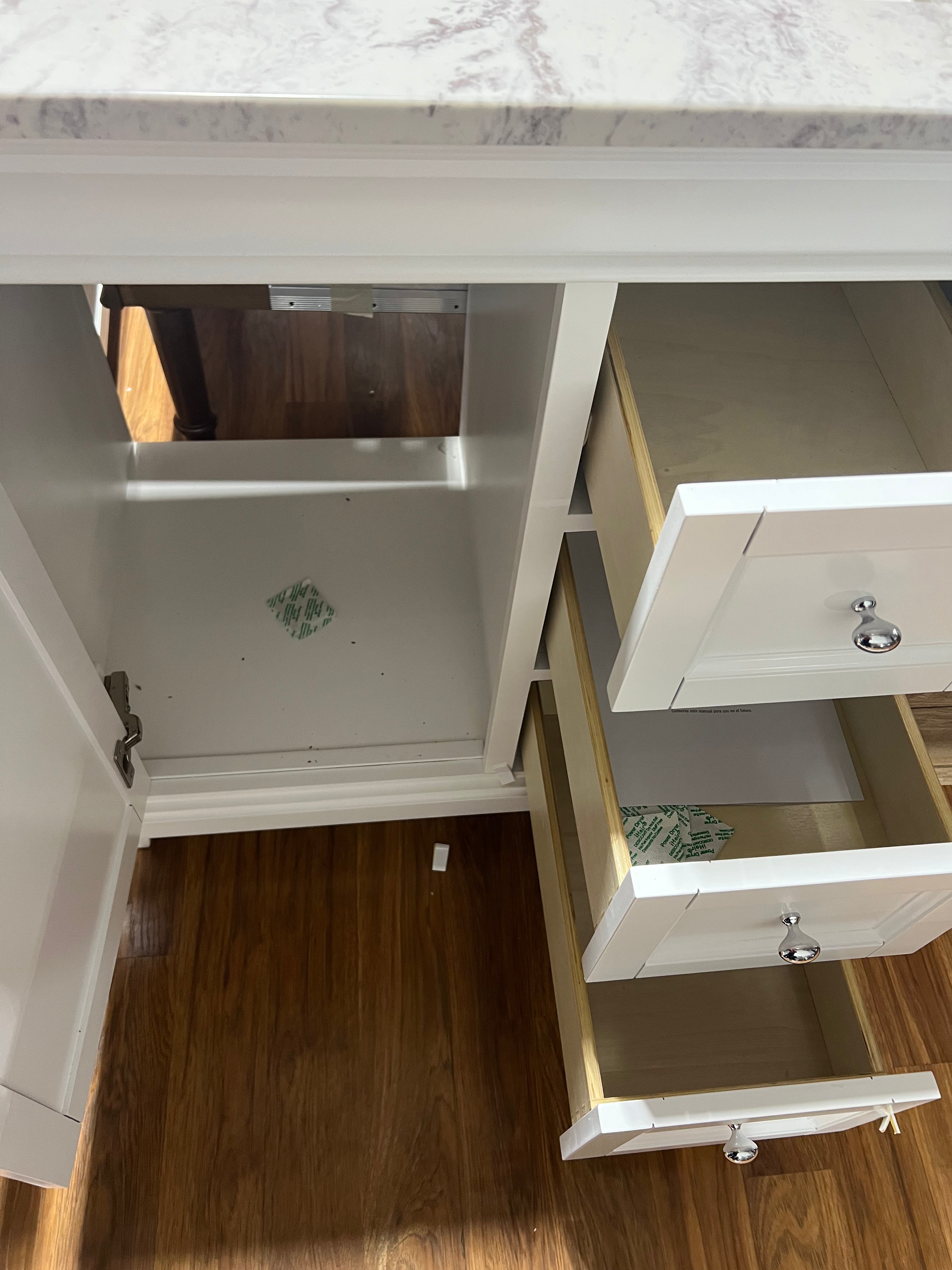 White Bathroom Vanity