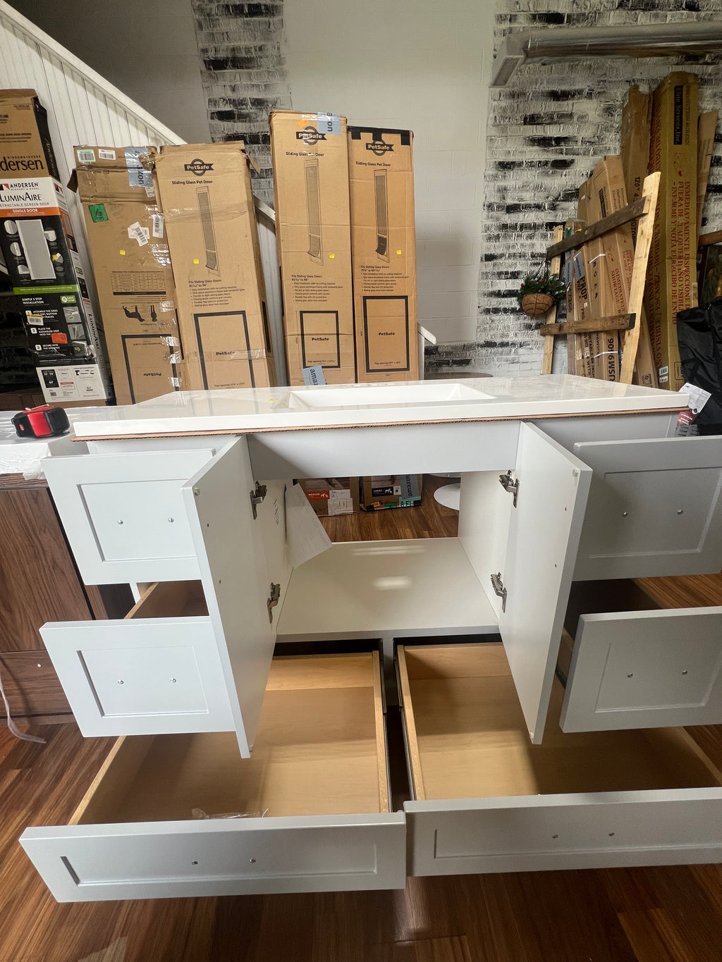 Large Bathroom Vanity