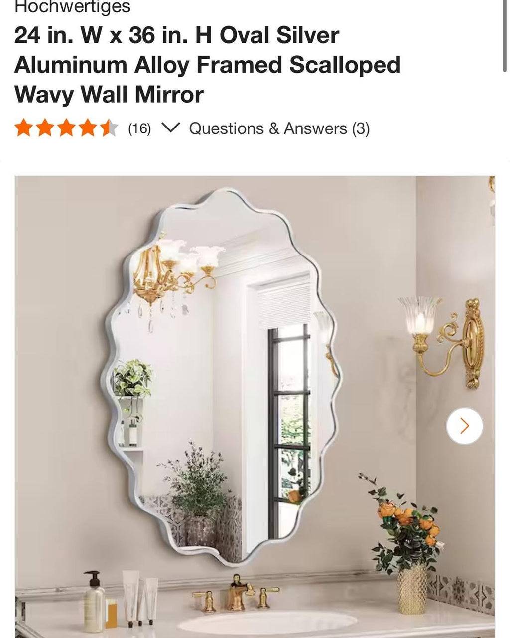 Framed Mirror