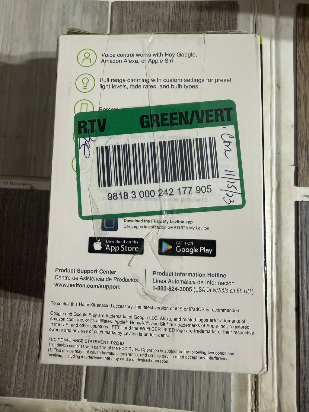 Leviton Decora smart Dimmer 2nd Gen