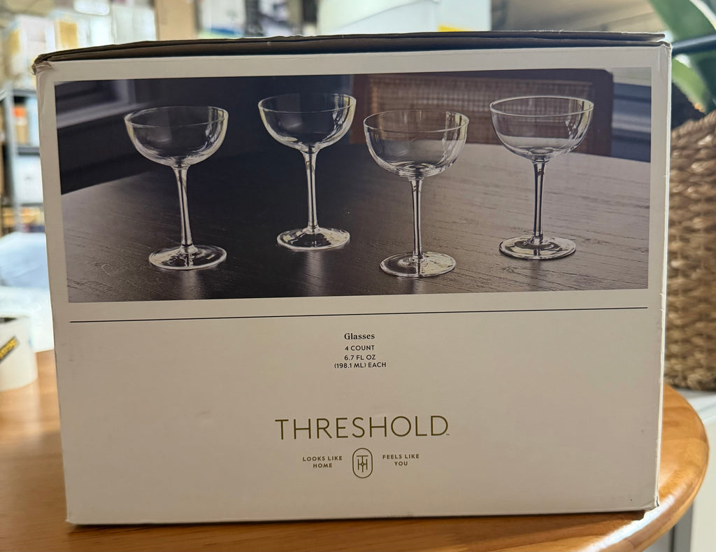 Threshold coupe Glasses