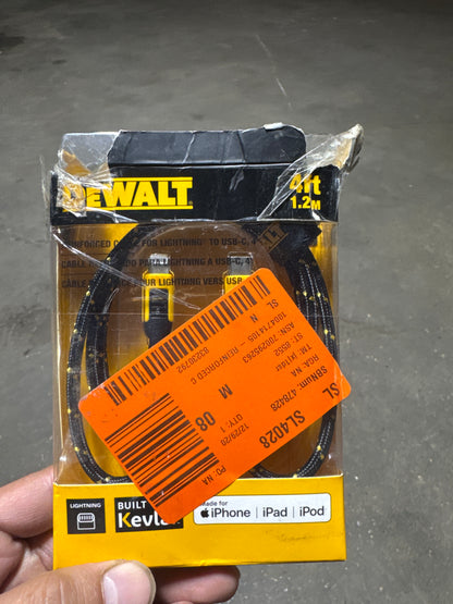 DeWalt 4ft usb-c,4’