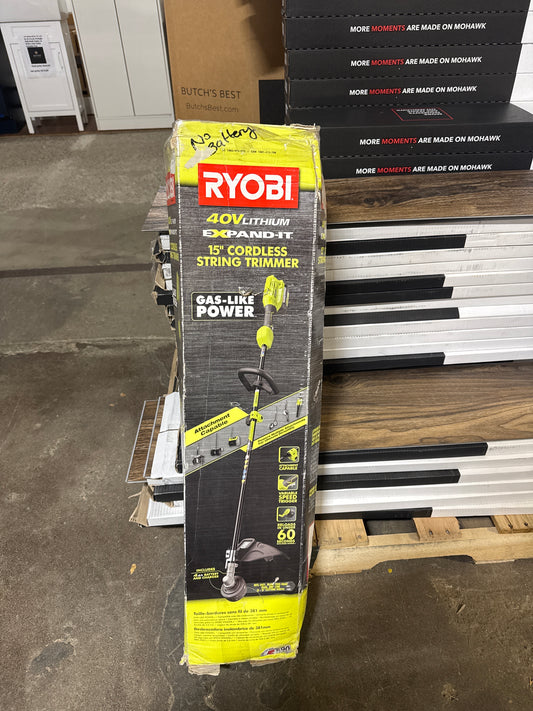 40v lithium expandit 15” cordless string trimmed