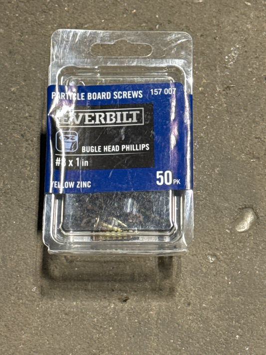 Particular board screws #8 x 1 in (not 50)