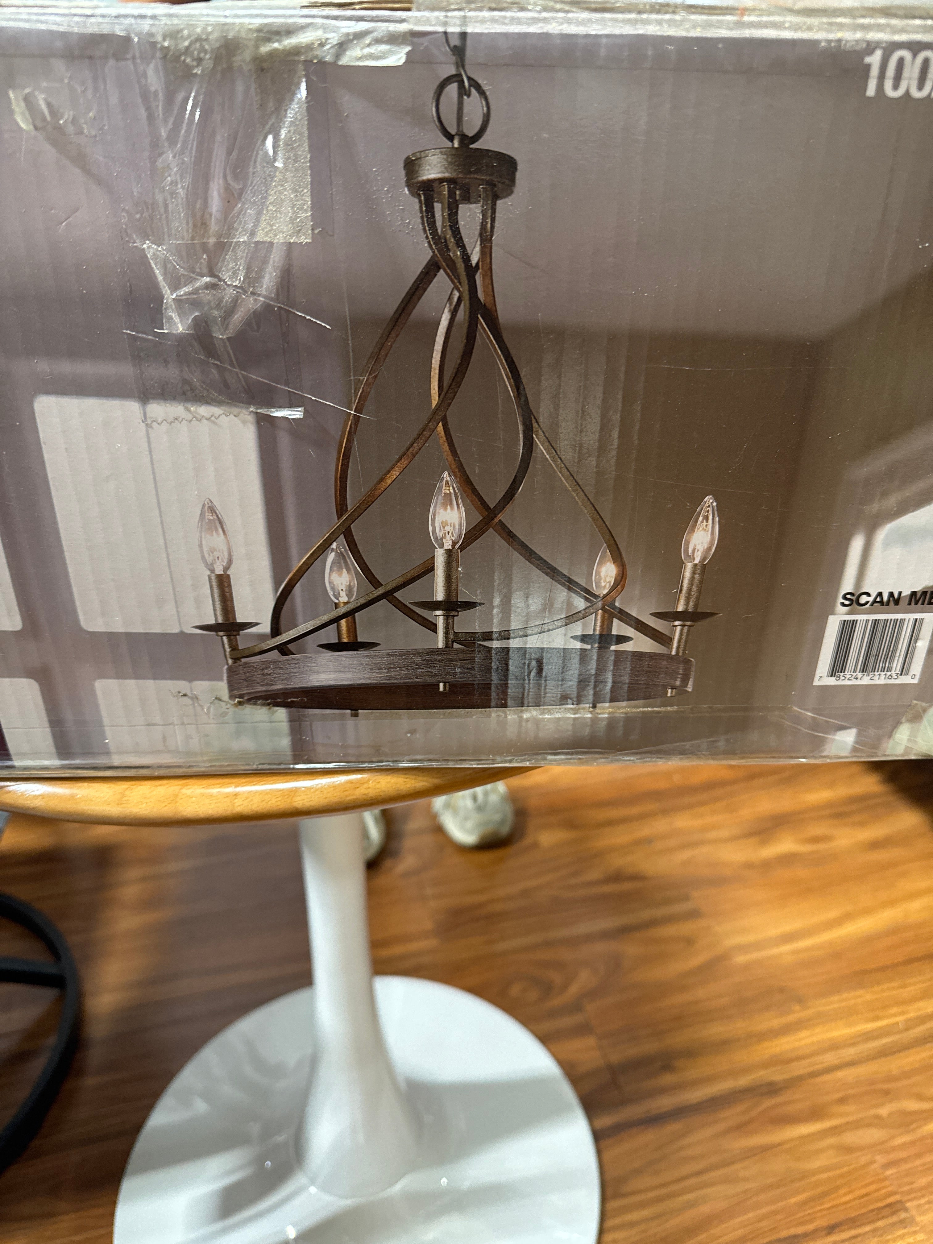 Home decorators collection 5 light chandelier