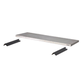 Husky 48 in stainless steel work surface for storage garage system