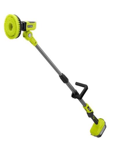 Ryobi 18V one + Vortex Dispensing telescoping scrubber (tool Only)